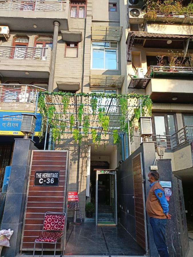 ניו דלהי Hermitage By The Cosy Hotels Near Lotus Temple מראה חיצוני תמונה